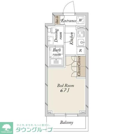 La Douceur高砂の物件間取画像